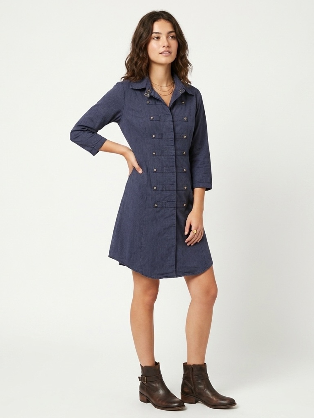 Bell Utility Duster Steampunk Tunic Dress Size 2